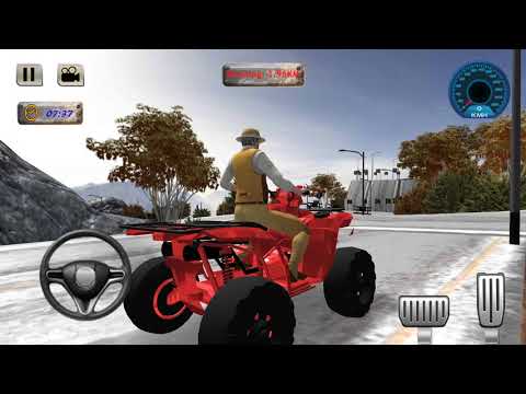 Bike Games - ATV Quad Bike Offroad Crazy Taxi Driver Sim 3D - Gameplay Android free games