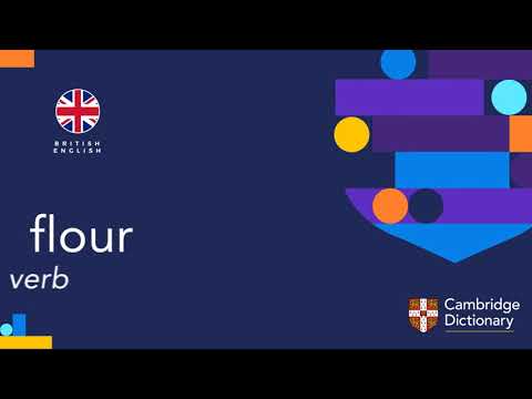 How to pronounce flour | British English and American English pronunciation