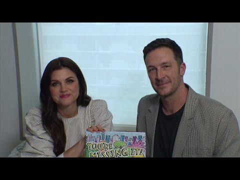 Tiffani Amber Thiessen and husband Brady Smith reveal what inspired their new children's book, "You're Missing It." (May 9)