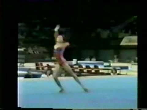 1981 Champions All gymnastics Tatiana Kim floor exercise
