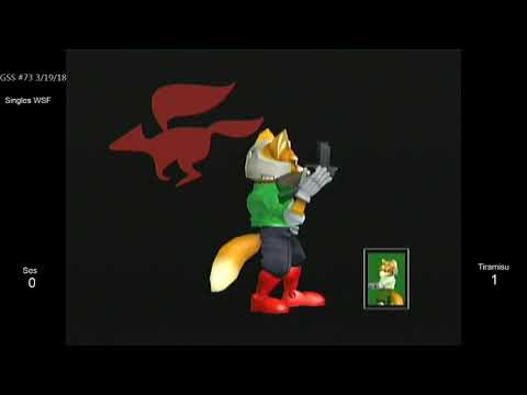 GSS 73 SSBM - Ses (Green Fox) vs. HoG | Tiramisu (Default Fox) - Melee WSF