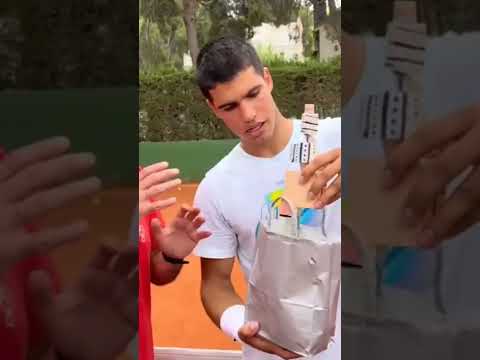 padre Alcaraz🔥🔥 #shorts #tennis