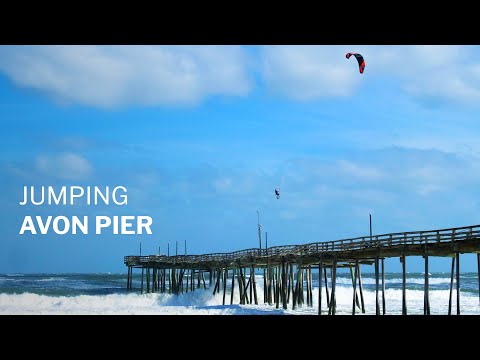 Jumping the Avon Pier with Nick Baines