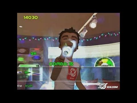 Karaoke Revolution Vol. 2 PlayStation 2 Gameplay - Rock