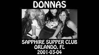 Donnas - 2001-03-04 - Orlando, FL @ Sapphire Supper Club [Audio] [SBD]