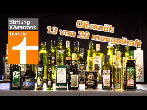 Test Olivenöl: Teils hoch schadstoffbelastet