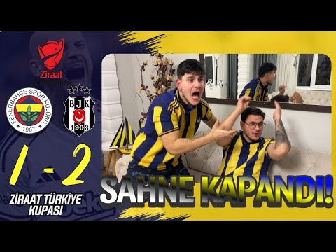 FANATİK 2 KARDEŞ FENERBAHÇE BEŞİKTAŞ DERBİSİNİ İZLERSE - FENERBAHÇE 1-2 BEŞİKTAŞ