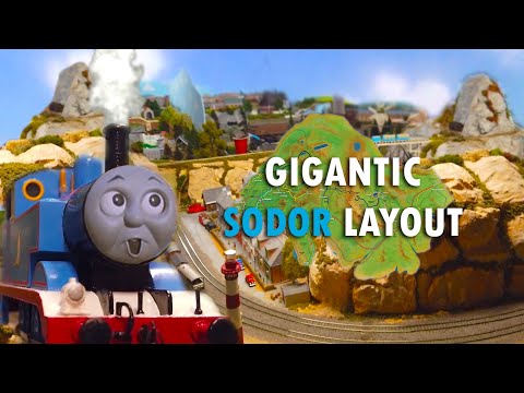Gigantische Thomas & Friends-Anlage