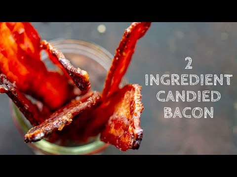 2 Ingredient Baked Brown Sugar Candied Bacon