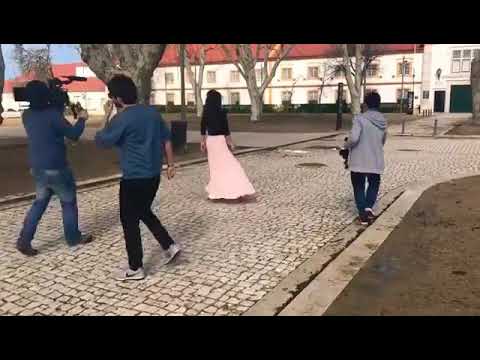 Η Γιάννα Τερζή 🇬🇷 στο γύρισμα για την Postcard στην Πορτογαλία 🇵🇹