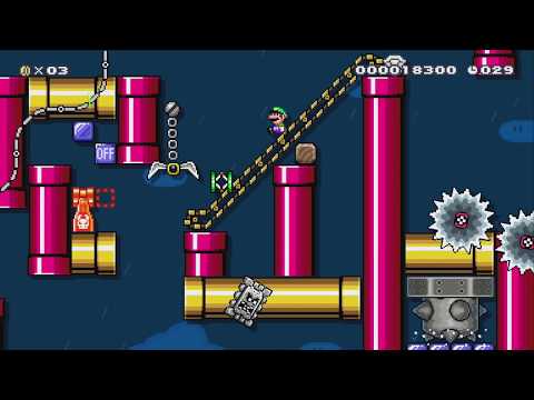 [AUTO] Mario's Rainbow Pipeway by Cattack - Super Mario Maker 2 - No Commentary 1bv