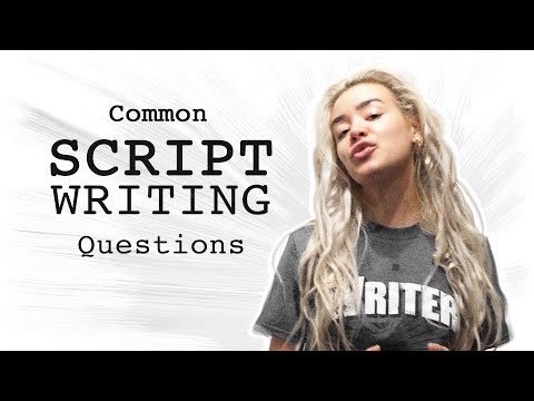SCRIPT WRITING 101 📄 Marina Bruno Answering Common Screenplay Questions!