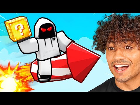 ROBLOX LAUNCH ROCKETS FOR LUCKY BLOCKS..