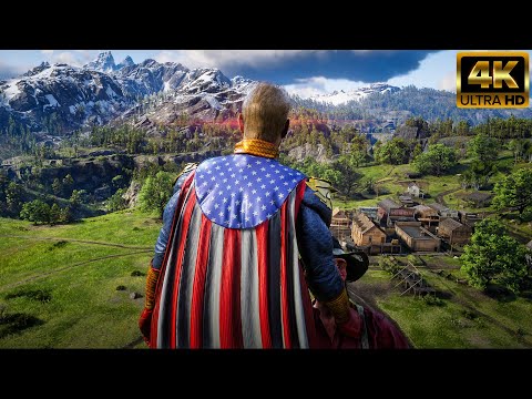 Homelander Mod in Red Dead Redemption 2 Gameplay