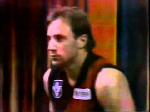 1989 Qualifying Final VFL Essendon v Geelong - TV introduction