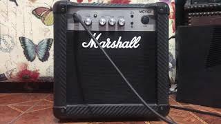Video thumbnail for Marshall MG10CF quick test by Santiago Moreno