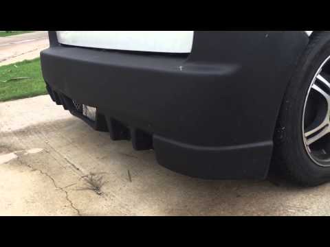2006 Scion xB with Duraflex EVO 5 rear bumper cover