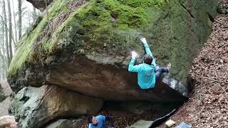 Video thumbnail of Hvězdné Nebe, 7B+. Labák