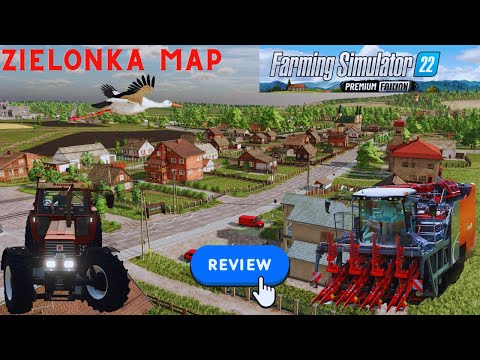 Farming Simulator 22: Premium Edition ZIELONKA First Look! Gameplay