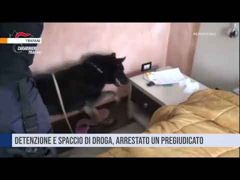 Trapani. Detenzione e spaccio di droga, arrestato un pregiudicato