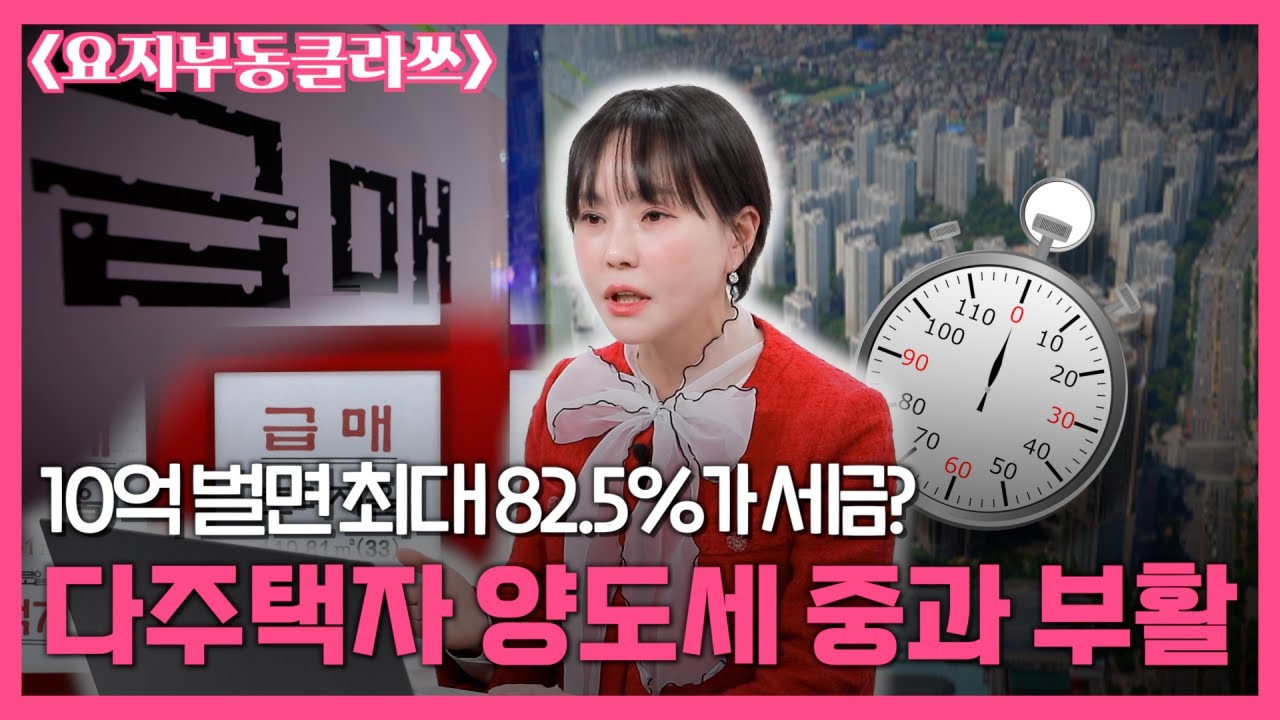 다주택자 양도세 중과 유예 종료 집값 떨어질까 신한투자증권 요지부동클라쓰