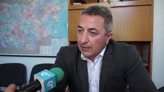 Пеещи фонтани по главната улица на Девин