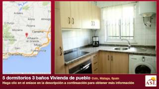 preview picture of video '5 dormitorios 3 baños Vivienda de pueblo se Vende en Coin, Malaga, Spain'