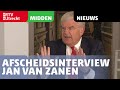 Afscheidsinterview met Jan van Zanen: 'Er is nooit een goed moment om weg te gaan'  | RTV Utrecht