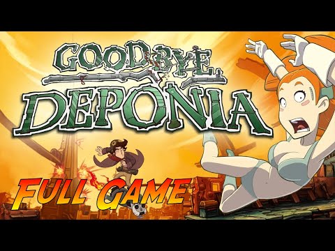 Goodbye Deponia | Complete Gameplay Walkthrough - Full Game | No Commentary