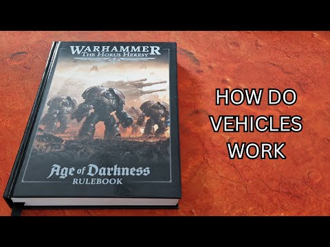 Lets talk about tanks, Warhammer Horus Heresy 3rd edition
