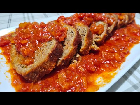 IL POLPETTONE AL SUGO COME LO FACEVA MIA MADRE  un piatto semplice genuino e appetitoso 🫶