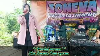 Download lagu Ema syerma-biarlah merana Rita sugiarto|| nada naik satu live panggung zoneva muang mp3