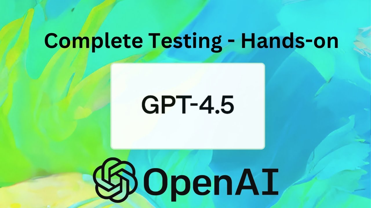 BIG News - OpenAI Drops GPT4.5 - Thorough Hands-on Testing on Vision and Text