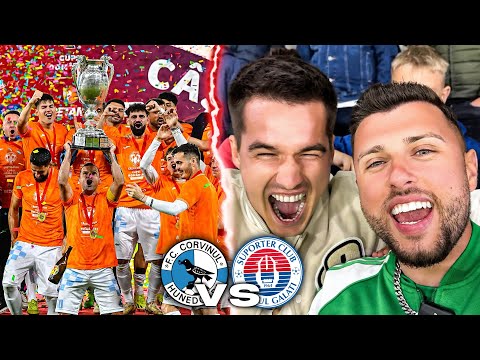 CEA MAI SPECTACULOASĂ FINALĂ A CUPEI ROMÂNIEI!! CORVINUL HUNEDOARA CÂȘTIGĂ INCREDIBIL TROFEUL!!