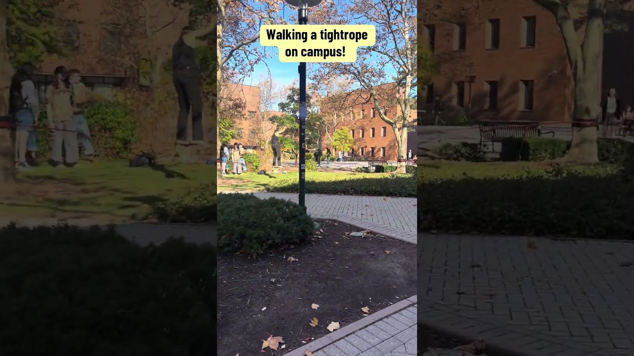 Can you walk a tightrope?