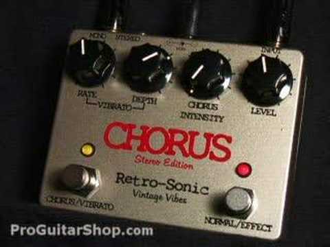 Retro-Sonic Chorus Stereo Edition - Chorus/Vibrato Pedal – Boutique CE-1 Handmade in Canada imagen 7