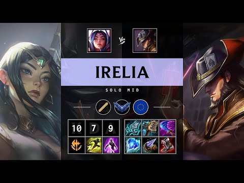 Irelia Mid vs Twisted Fate - EUW Diamond Patch 25.15