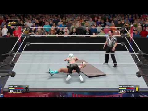 WWE 2K17 princes percy vs dizzy akira