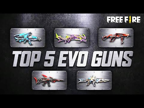 FREE FIRE TOP 05 BEST EVO GUN  ⚡⚡- para SAMSUNG A3,A5,A6,A7,J2,J5,J7,S5,S6,S7,S9,A10,A20,A30,A50,A70