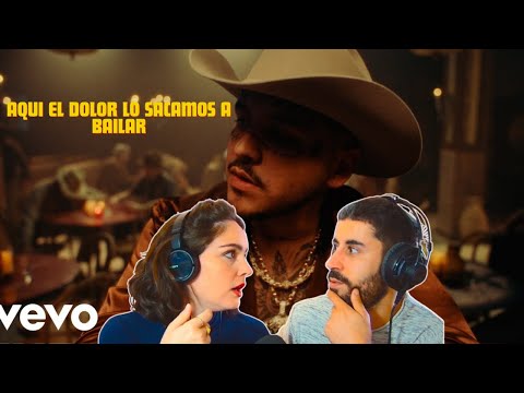 REACCIÓN - Christian Nodal - Un Cumbión Dolido (Video Oficial)