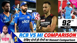 IPL 2023  - RCB vs MI || Honest Full Comparison || RCB vs MI Playing 11 || IPL 2023 comparison