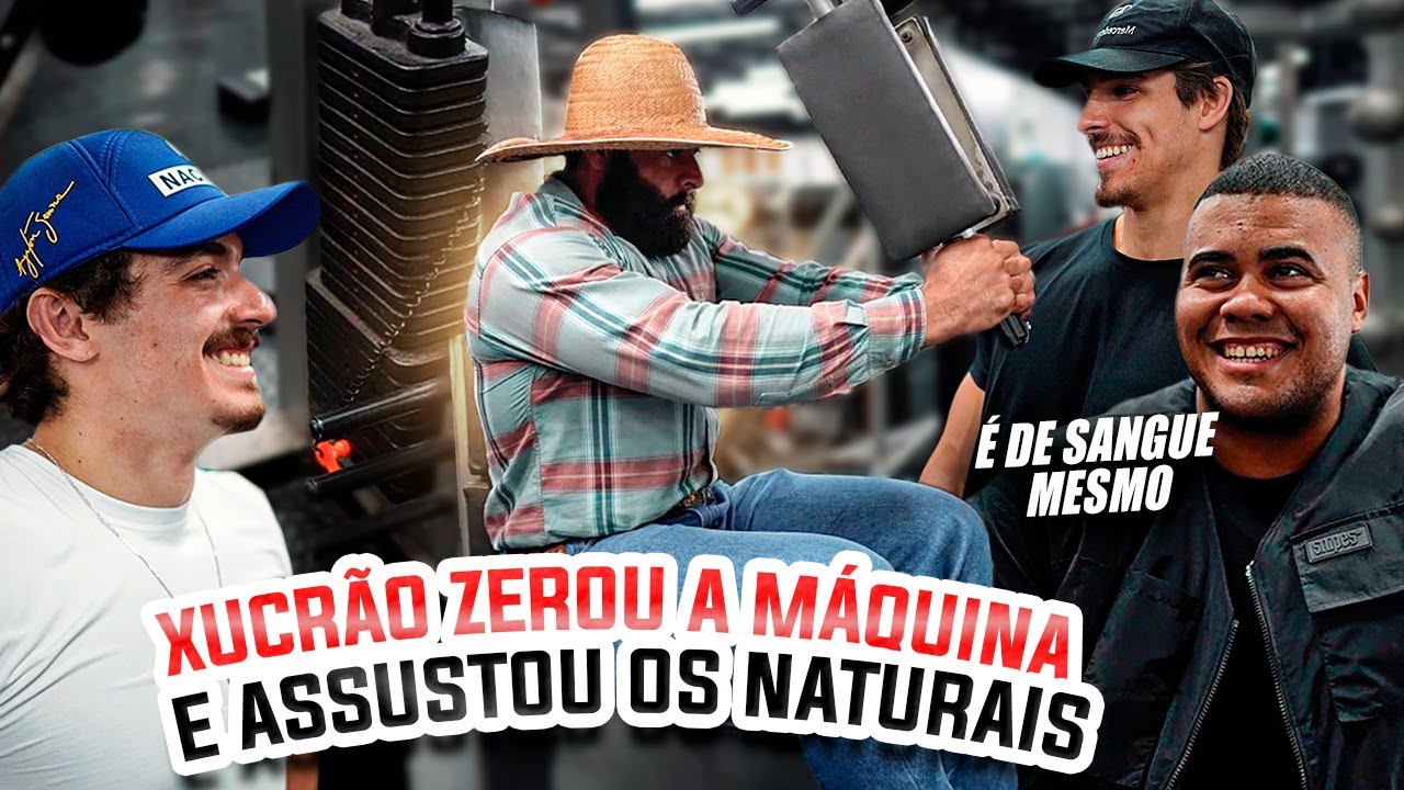 XUCRÃO ZEROU A MÁQUINA E ASSUSTOU OS NATURAIS COM O BITELO