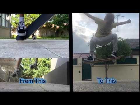 My 1 Year Skateboarding Progression :)