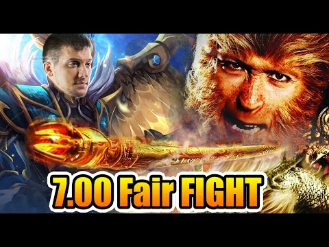 Arteezy Dota 2 7.00 - Skywrath Mage vs Monkey KING