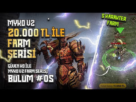 MYKO V2 - 20.000 TL 5 CHARACTERS - FARM SERIES PART 5! S