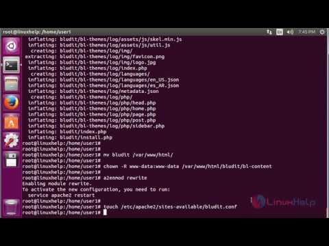 How to Install Bludit CMS in Ubuntu | LinuxHelp Tutorials