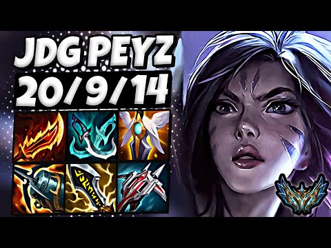 JDG Peyz Kaisa vs Sivir ADC [ Quadrakill ] Patch 25.14 Korea Challenger