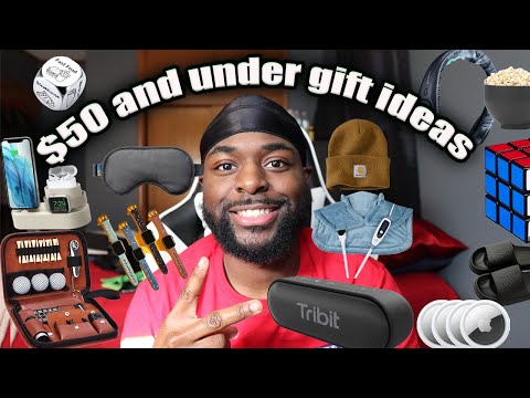 50 BEST Christmas Gift ideas $50 and under gift guide 2023