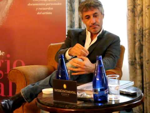 Sergio Dalma. Presentación de su libro en Madrid "Los tesoros de Sergio Dalma"