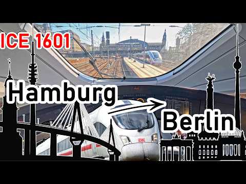 Vor der Generalsanierung | ICE 1601 Hamburg Hbf – Berlin-Spandau | ICE-T Führerstandsmitfahrt